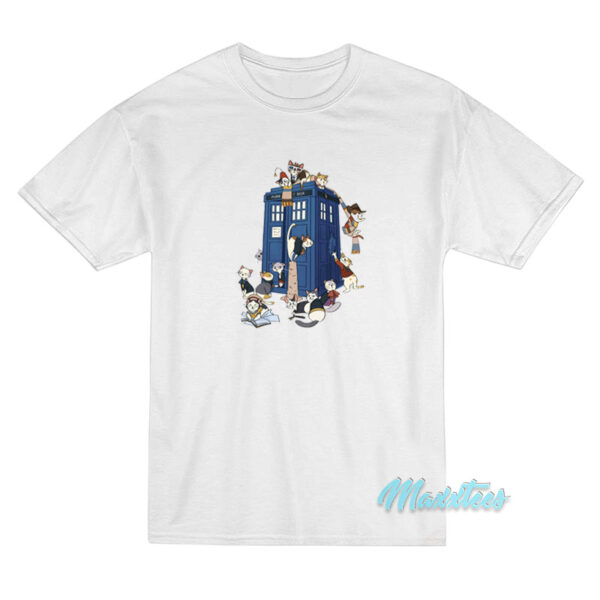 Doctor Who Doctor Mew Cat T-Shirt