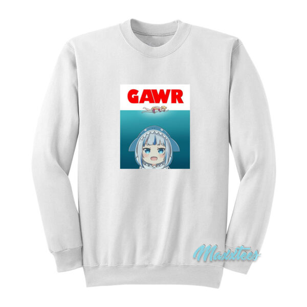 Gawr Gura Jaws Shark Sweatshirt