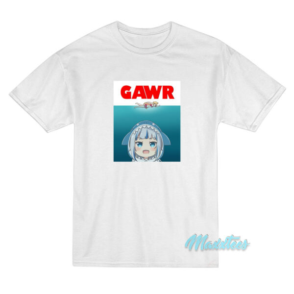 Gawr Gura Jaws Shark T-Shirt