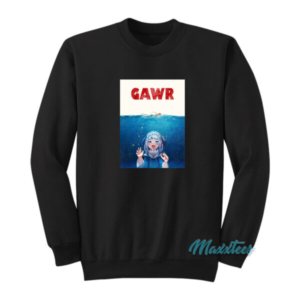 Gawr Gura Shark Jaws Sweatshirt