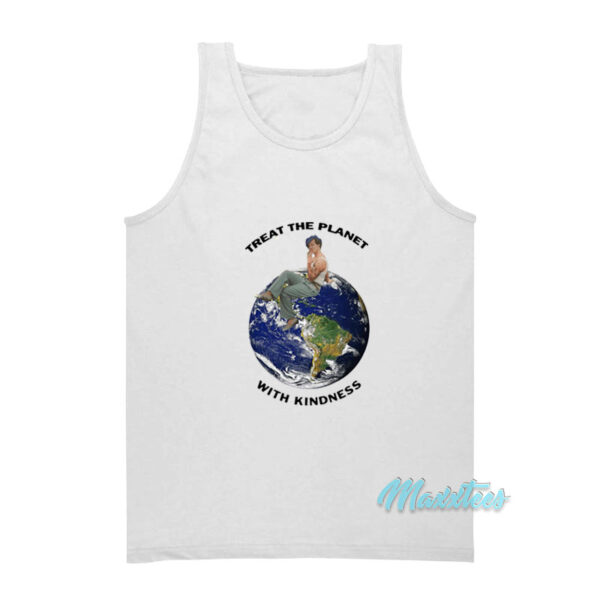 Harry Styles Treat The Planets With Kindness Tank Top