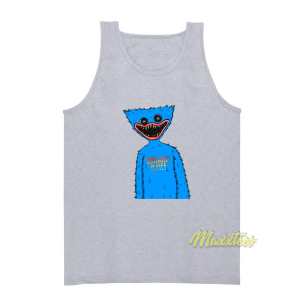 Huggy Wuggy Says Remember To Take Breaks Tank Top