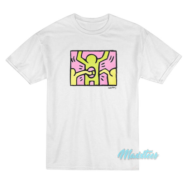 Junk Food Keith Haring Holes T-Shirt