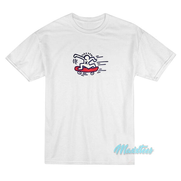 Keith Haring Skateboard T-Shirt
