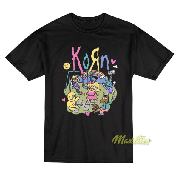 Korn Cartoon Playground T-Shirt
