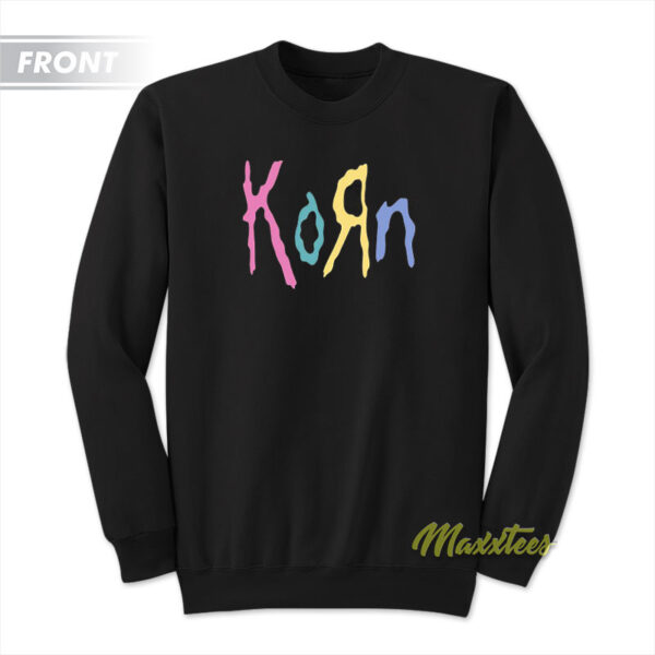 Korn Playground Cartoon Sweatshirt