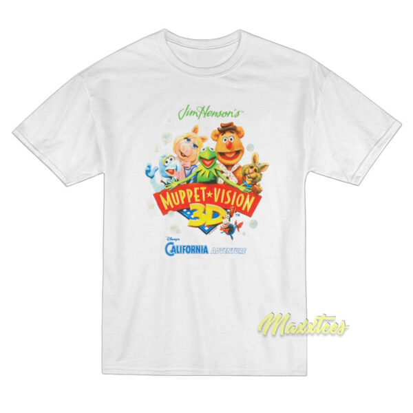 Jim Henson Muppet Vision 3D Disney California T-Shirt