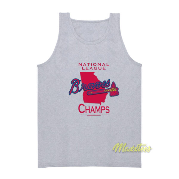 National League Braves Champs Tank Top