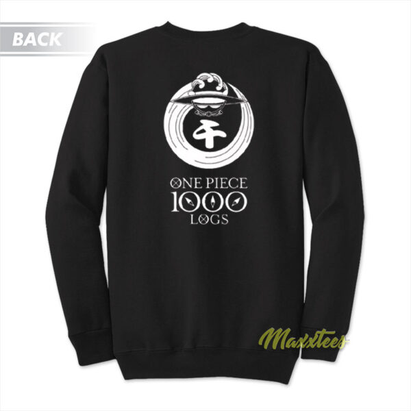One Piece 1000 Logs Anniversary Sweatshirt