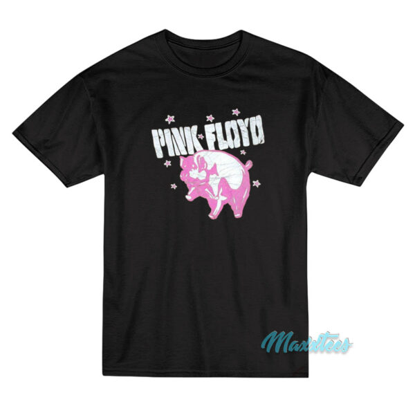 Pink Floyd Animals Flying Pig T-Shirt