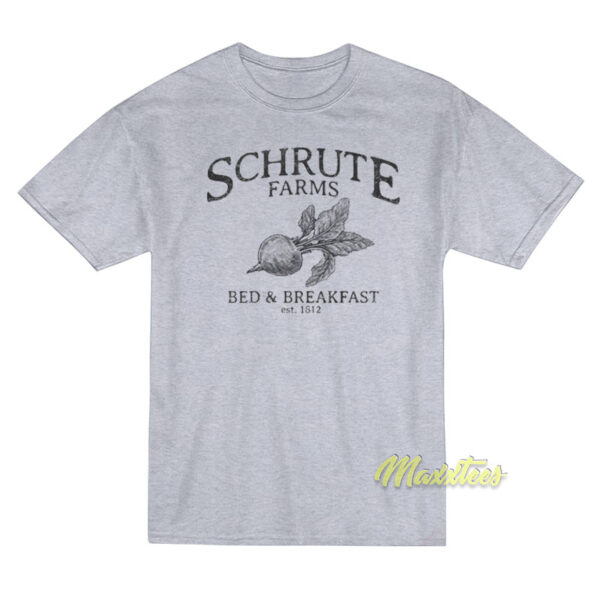Schrute Farms Bed and Breakfast Est 1812 T-Shirt