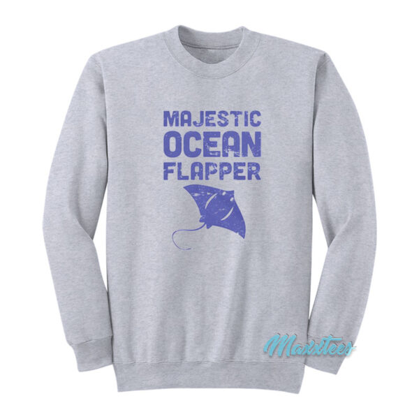 Sea Creature Majestic Ocean Flapper Sweatshirt