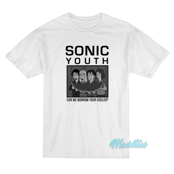 Sonic Youth The Simpsons Watermelon T-Shirt