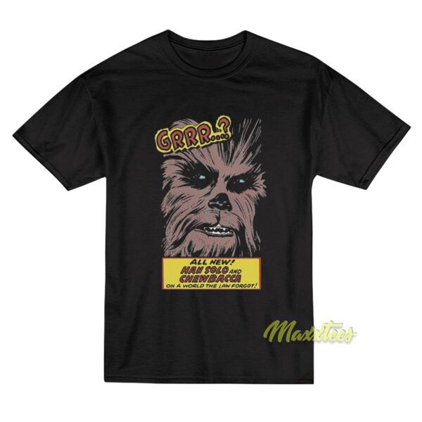 Star Wars Chewbacca Grrr T-Shirt