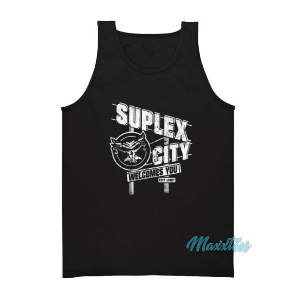 Brock Lesnar Suplex City Welcomes You Tank Top