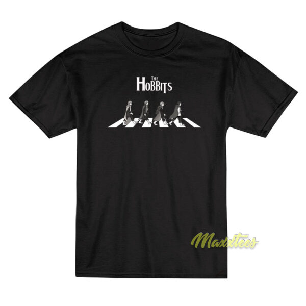 The Hobbits Abbey Road The Beatles T-Shirt