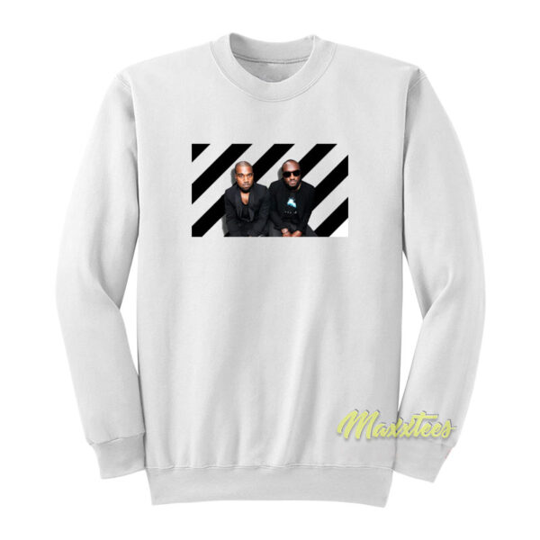 Virgil Abloh and Kanye West Sweatshirt