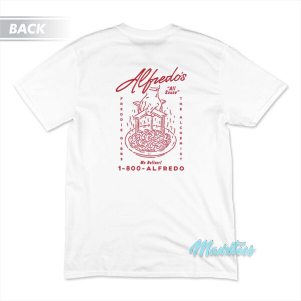 All Sauce Alfredo's Freddie Gibbs x The Alchemist T-Shirt