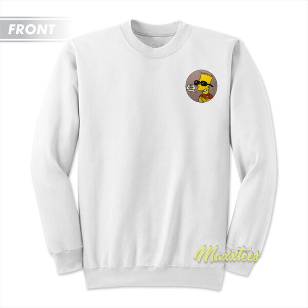 Bart Simpson Public Enemy Sweatshirt