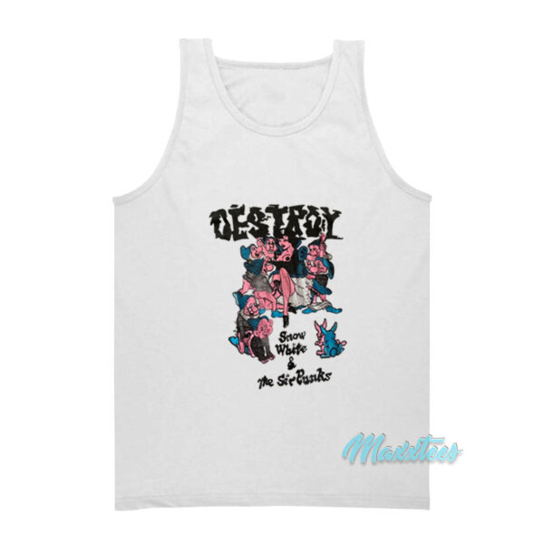 Destroy Snow White And The Sir Punks Tank Top