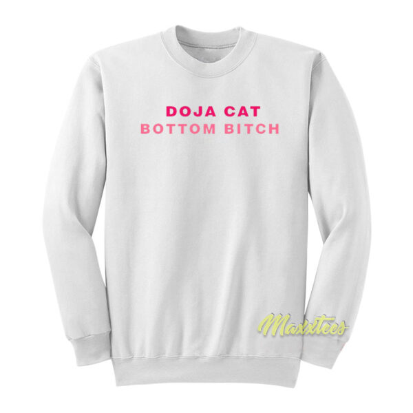 Doja Cat Pink Bottom Bitch Sweatshirt