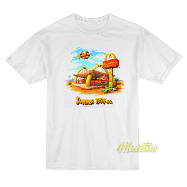 The Flintstones McDonalds 1994 T-Shirt