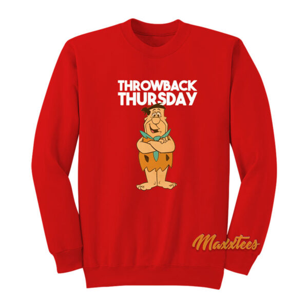 The Flintstones Throwback Thursday Sweatshirt
