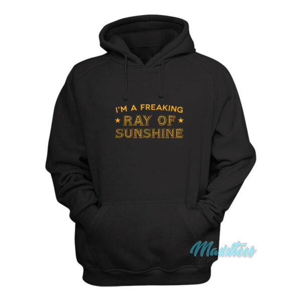 I'm A Freaking Ray Of Sunshine Hoodie