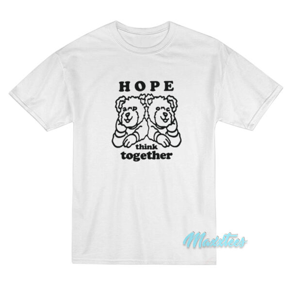 BTS Jisung Hope Think Together Bear T-Shirt