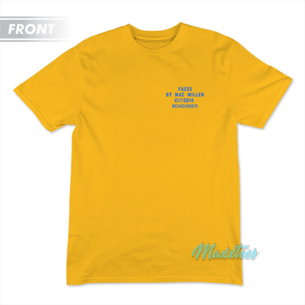 Mac Miller Faces T-Shirt