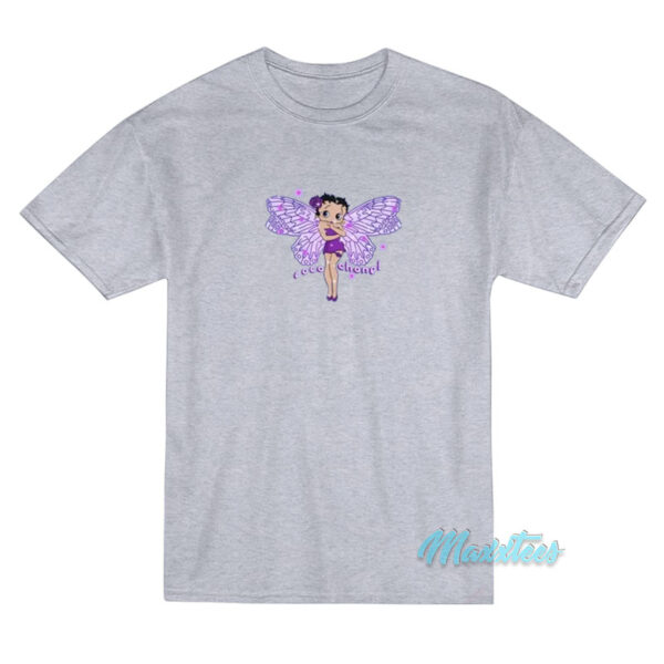Mega Yacht Betty Boop Butterfly T-Shirt