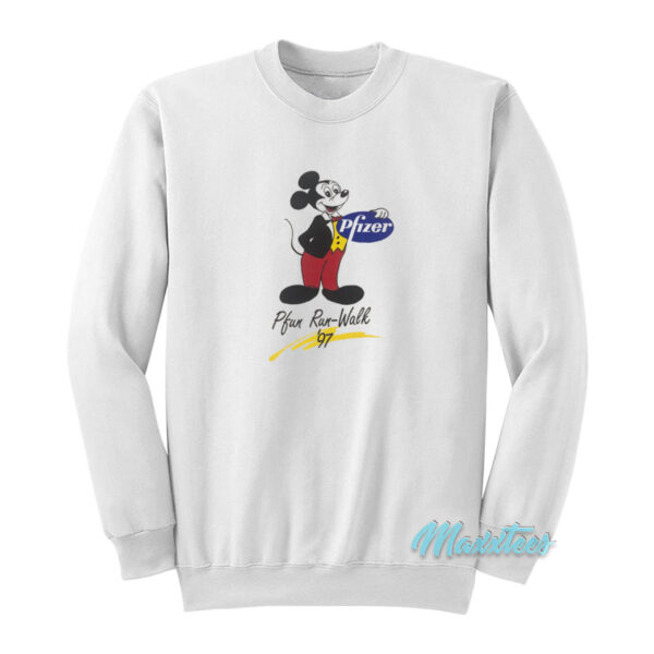 Mickey Mouse Pfizer Sweatshirt