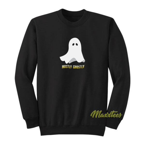 Mostly Ghostly Ghost Sweatshirt
