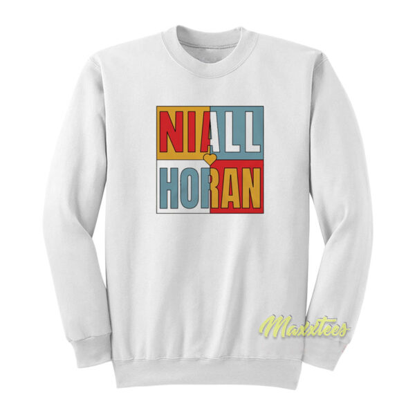 Niall Horan Colour Block Sweatshirt