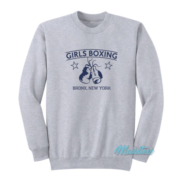 Rachel Green Girls Boxing Bronx New York Sweatshirt