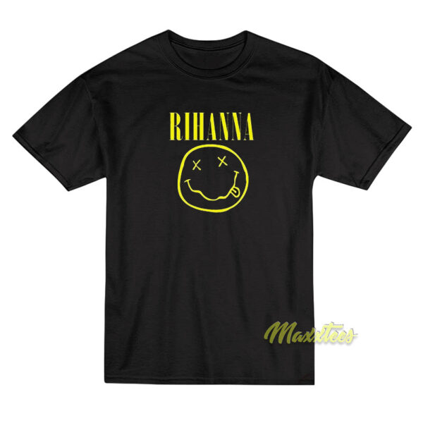 Rihanna Nirvana T-Shirt