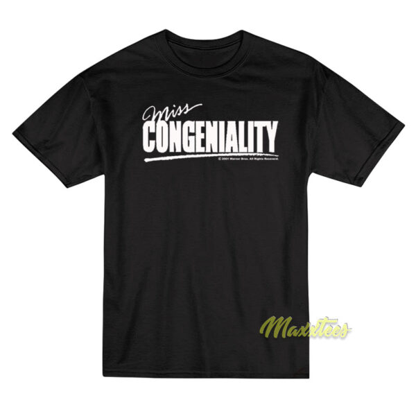 Sandra Bullock Miss Congeniality T-Shirt