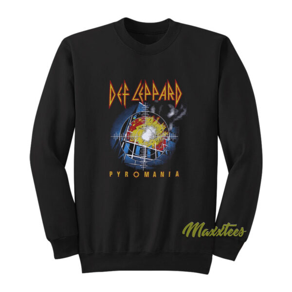Vintage Def Leppard Arson Oriented Tour 1983 Sweatshirt