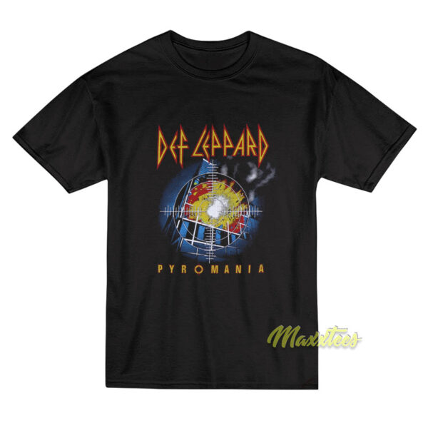 Vintage Def Leppard Arson Oriented Tour 1983 T-Shirt