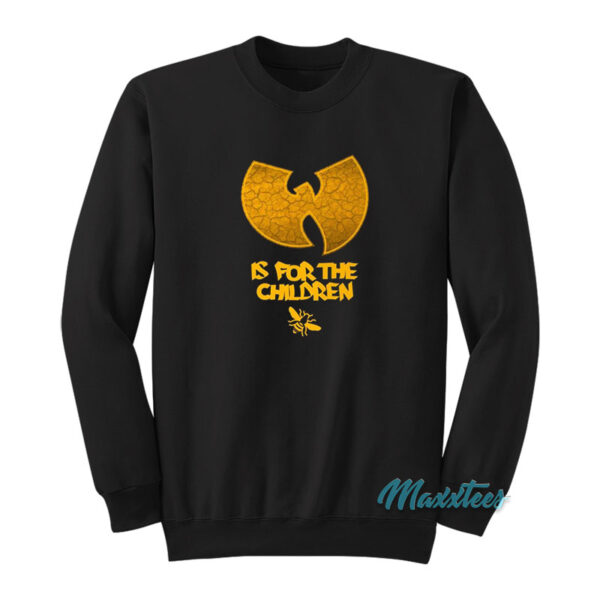 Wu-Tang Clan Is For The Children Bee Sweatshirt