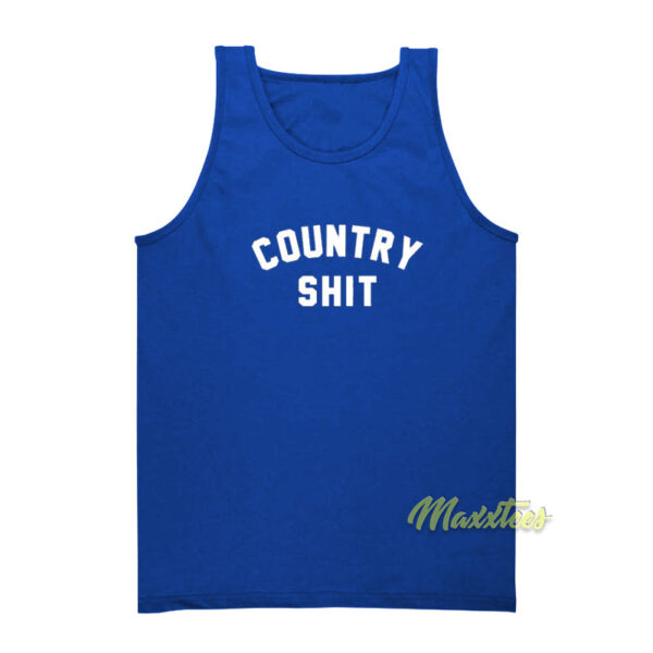 Country Shit Tank Top