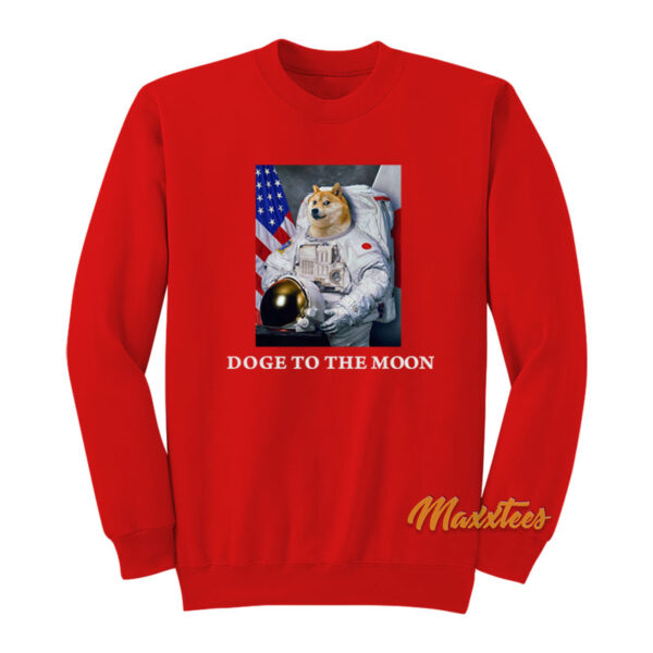 Doge To The Moon Sweatshirt