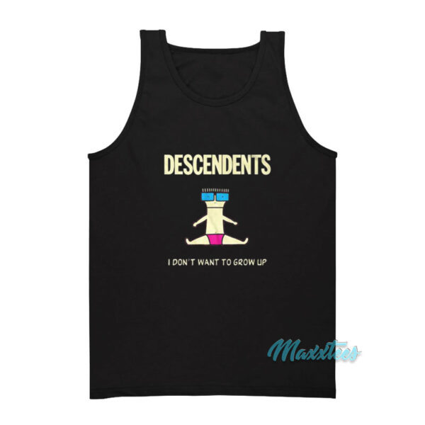I Don't Want To Grow Up Descendents Tank Top