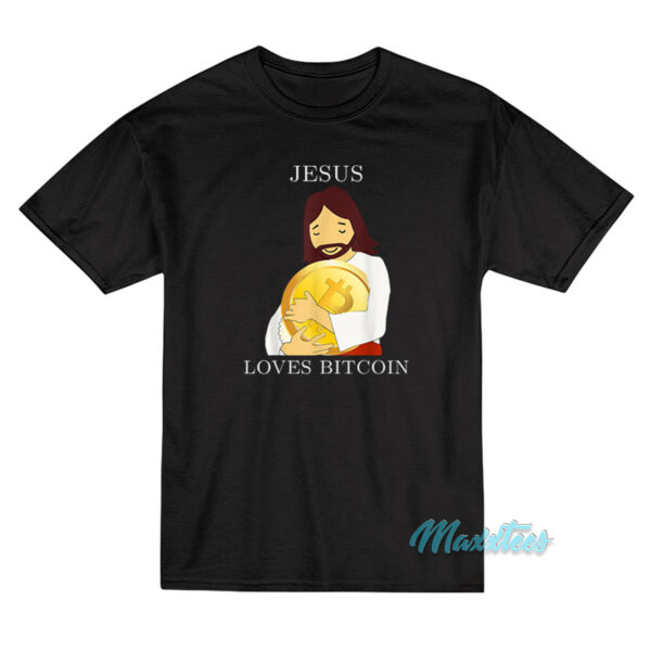 Jesus Love Bitcoin T-Shirt