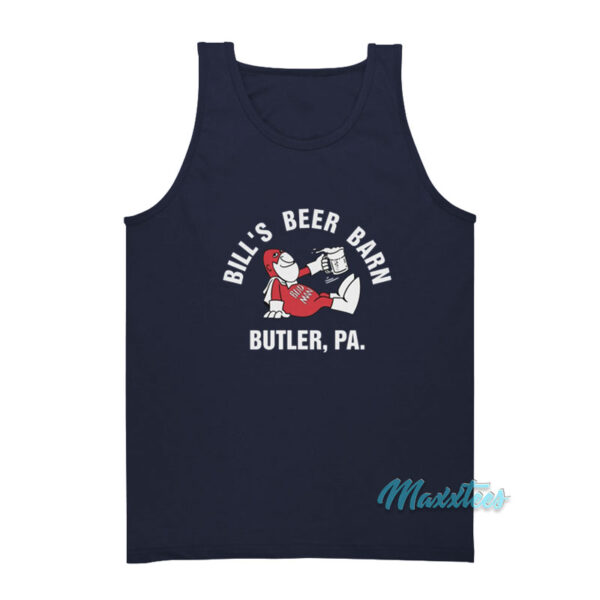 Johnny Knoxville Bill's Beer Barn Butler Pa Tank Top