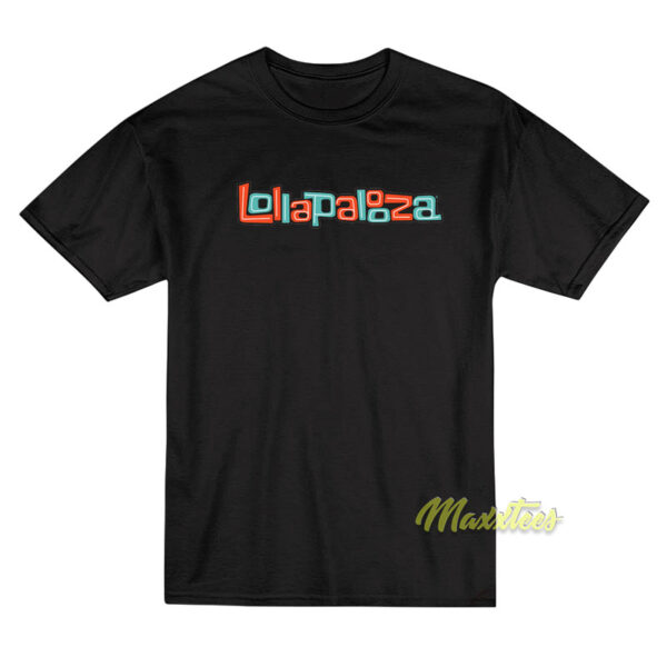 Lollapalooza Festival Logo T-Shirt