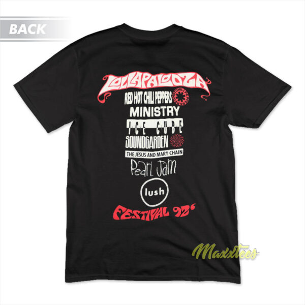 Lollapalooza Tour 1992 T-Shirt