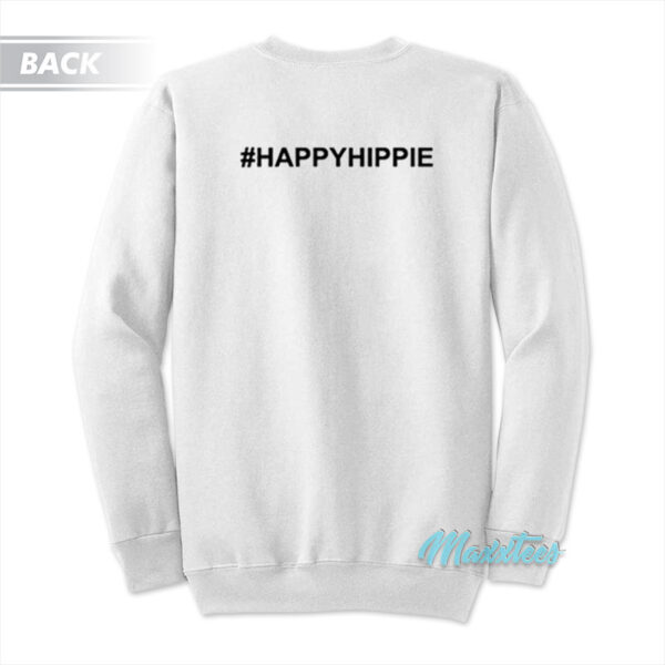 Miley Cyrus Happy Hippie Smiley Face Sweatshirt