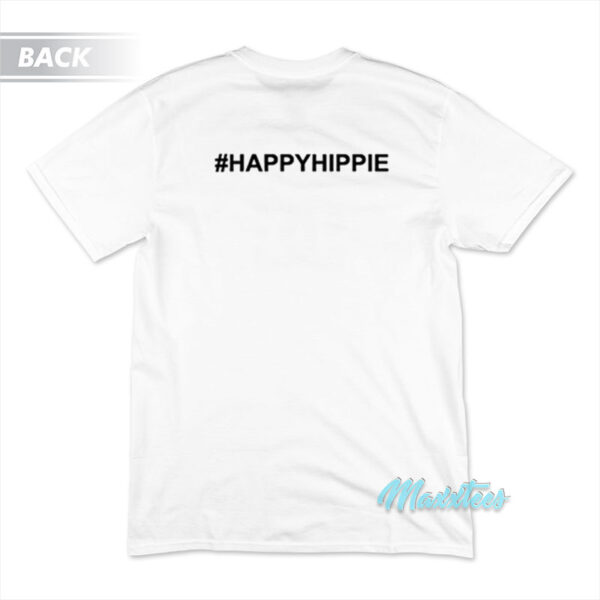 Miley Cyrus Happy Hippie Smiley Face T-Shirt