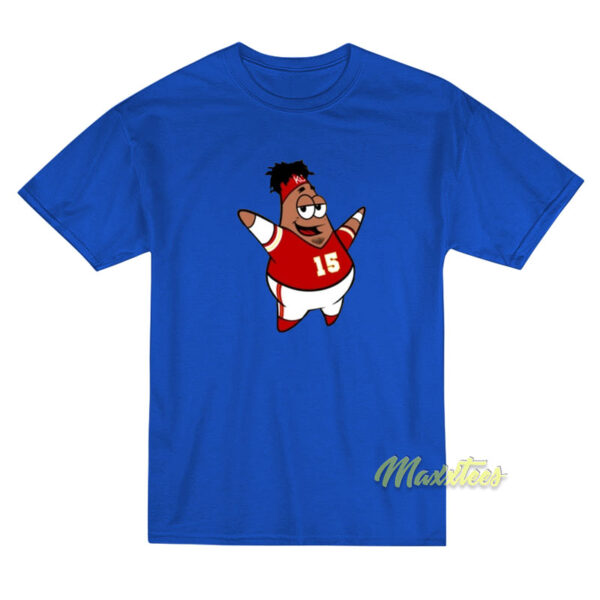 Patrick Star Mahomes Chiefs T-Shirt
